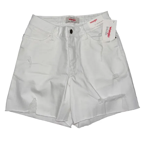 Wrangler🦎Women's 4" Fray Jean Short🌵 - Image 2