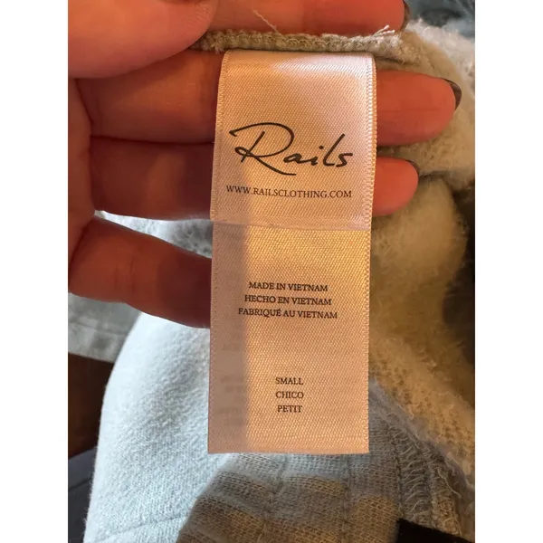 Rails Pants Women Small Seafoam Green Edna Elastic Waist Sweatpants Athleisure‎ - Image 9
