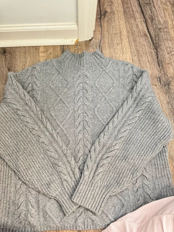 Old navy braided mock neck sweater  - Image 4