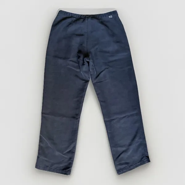 The North Face Womens Small Gray Drawstring Outdoor Pants Hiking Casual Tencel - Image 2