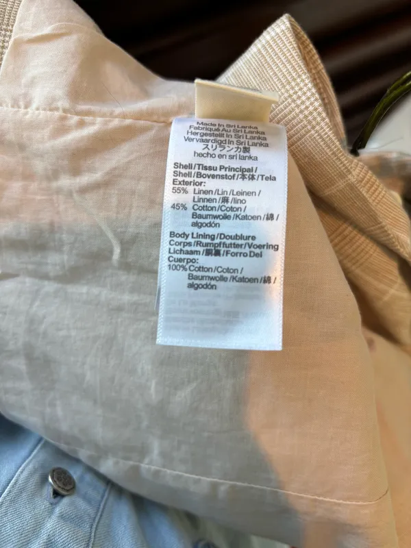Madewell Linen Blazer - Image 3