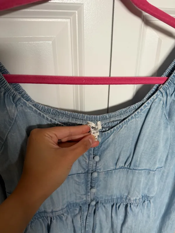 Aerie Chambray Blouse - Image 4