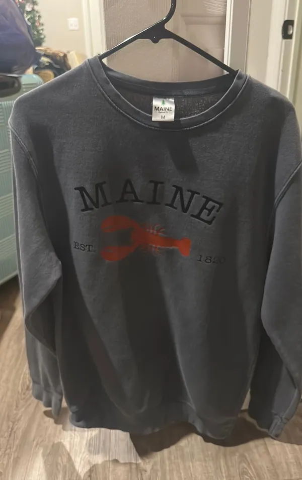 Maine crewneck Gray Size M - Image 2