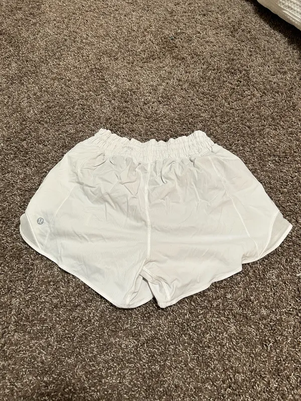 White Lululemon shorts  - Image 3