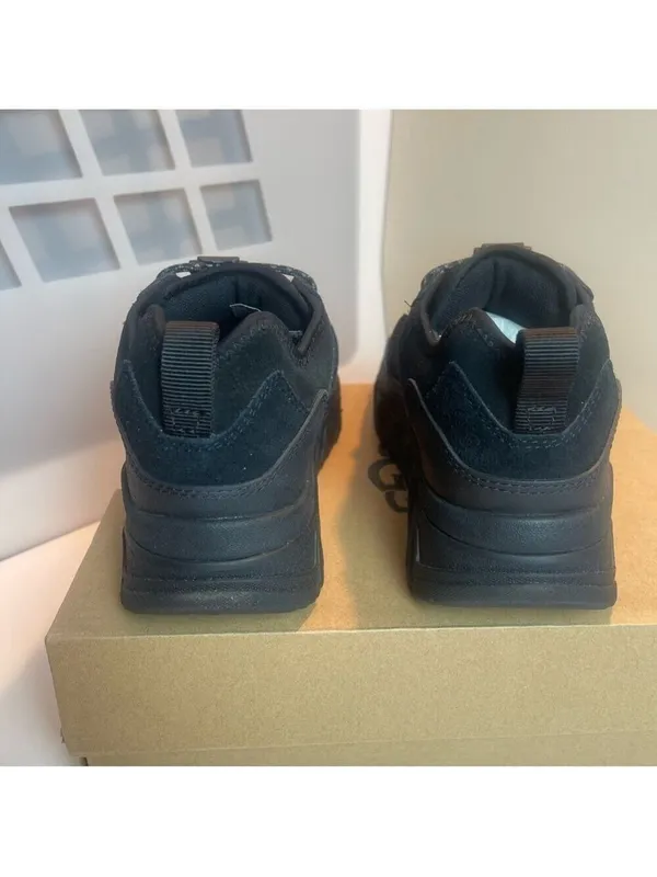 UGG CapTrail Low sneakers in black suede waterproof unisex grunge goth hiking 7 - Image 3
