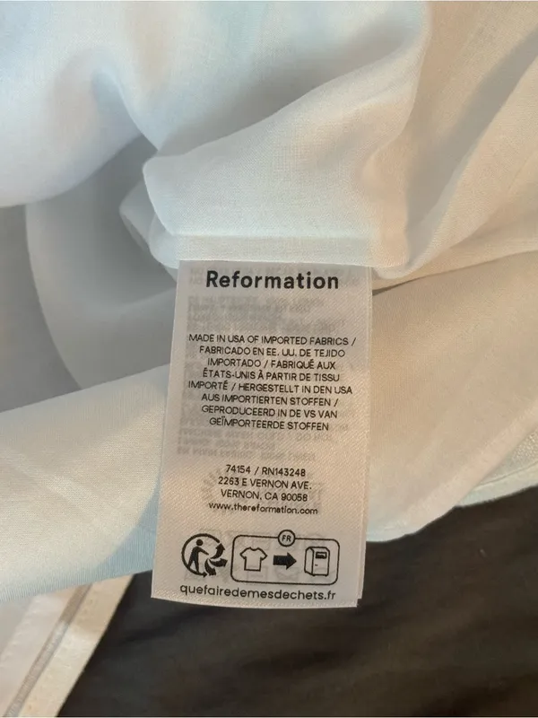 Reformation linen skirt! - Image 6
