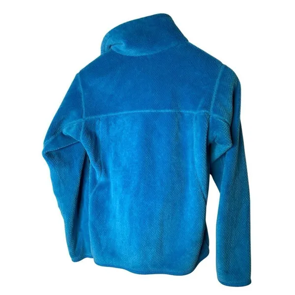 Patagonia Retool Snap T Fleece sweatshirt pullover blue women's size small 25442 - Image 2