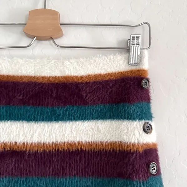 NWT Free People Ciara Sweater Mini Skirt / Fig Jam Combo Size M - Image 6