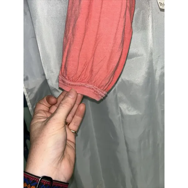 FP Movement Two Way Convertible T Shirt. Distressed Red - Image 2