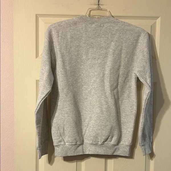 Gildan Gray KC Chiefs Sweatshirt Small Leopard - Image 3