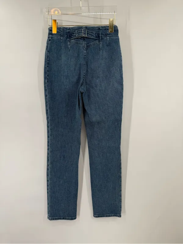 Anthropologie Maeve Bombshell Slim Straight Jean size 26 - Image 4