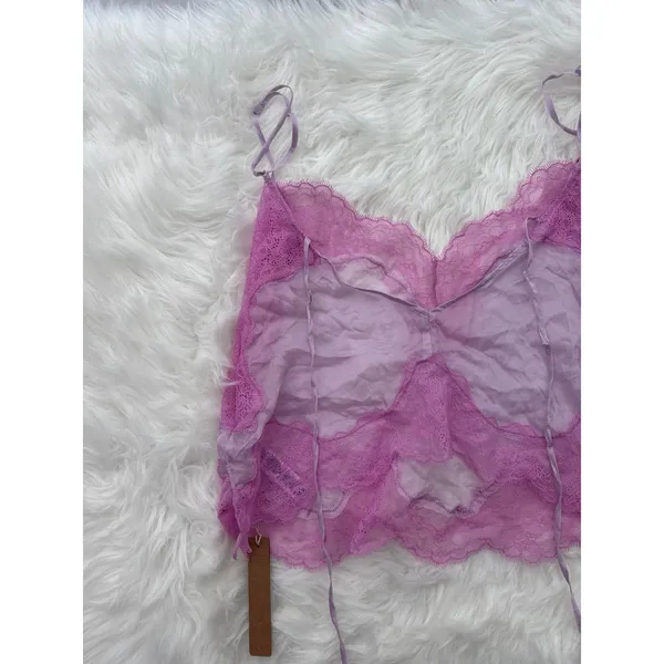 Skims Romance Lace Cami Sugar Plum Size XS - Image 8