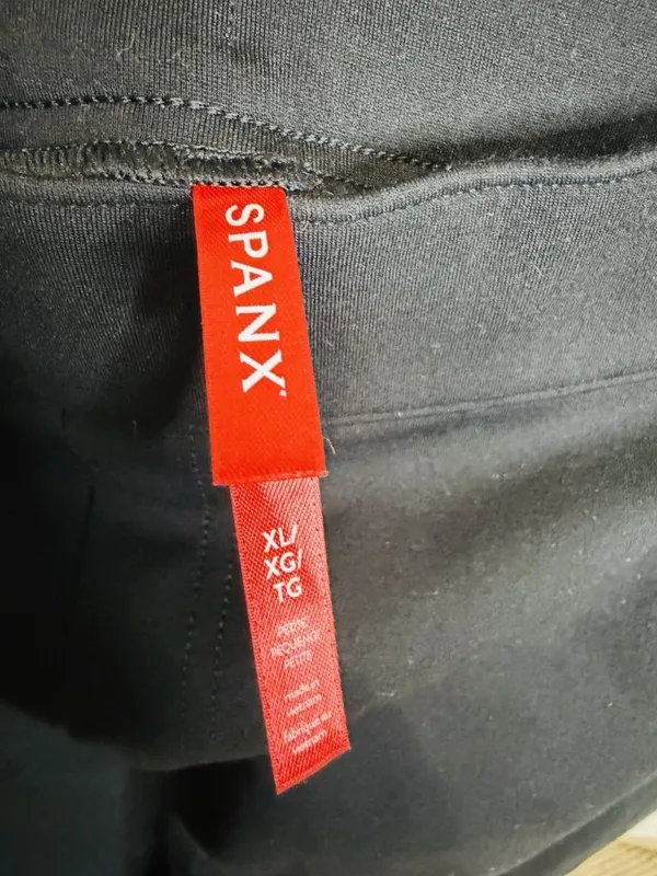 SPANX Super Smooth PerfectFit Ponte Straight Pants Sz XL (33x26) Navy 20254Q - Image 7