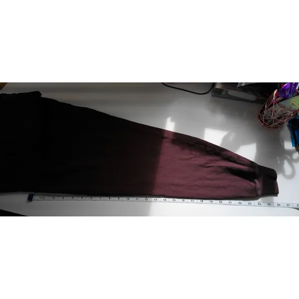 Old Navy Raisin Arizona Burgundy‎ Fleece Rib Trim Joggers Sweatpants Small - Image 8