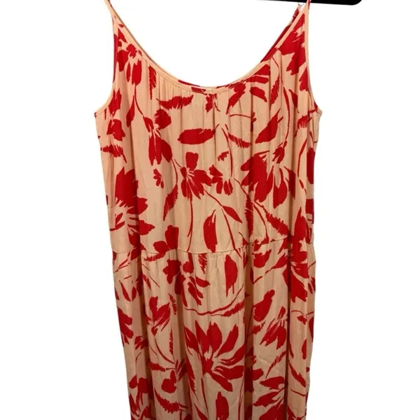 NWT LOFT Sleeveless Tiered Floral Midi‎ Dress Size XS Feminine Vacation Beachy - Image 8