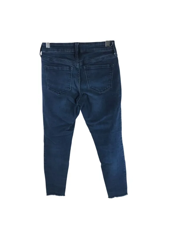 Old Navy Rockstar Super Skinny Ankle Jeans Mid-Rise Dark Wash 4 Womens Denim - Image 2