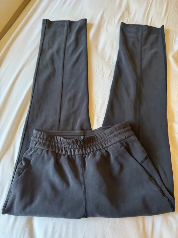 Lululemon Softstreme High Rise Pant Dark Grey Graphite Size 4 - Image 4