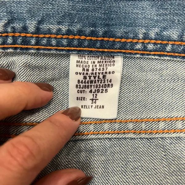 Polo Ralph Lauren Vintage Y2K Classic Blue Denim Jeans - Image 6