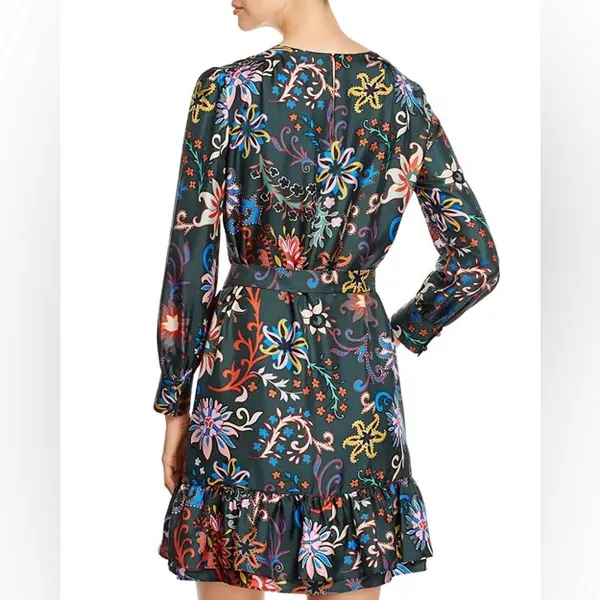 Tory Burch Printed Silk‎ Twill Shift Dress, Size 10 - Image 2