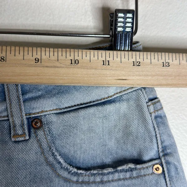 DL1961 Georgia light wash denim mini skirt size small‎ Y2K cute preppy retro - Image 7