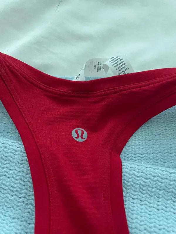 Red Lululemon Tank - Image 4