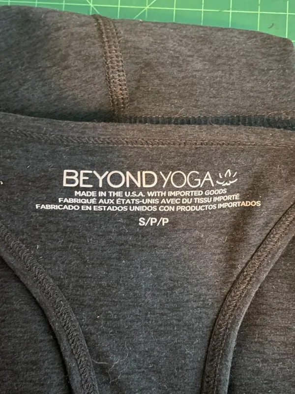 Beyond Yoga Women S Black Space Dyed All Around Jumpsuit Built in Bra Bootcut - Image 9