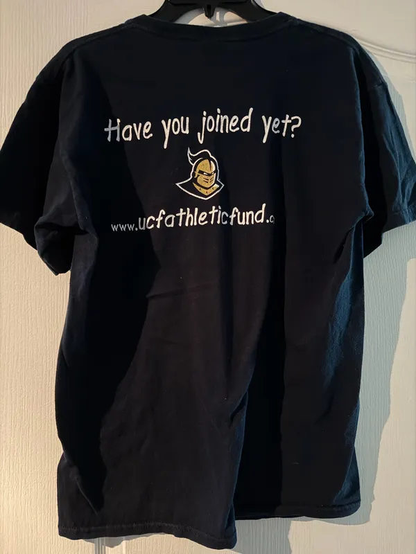 Gildan UCF Golden Knights Club Black Tee - Image 4