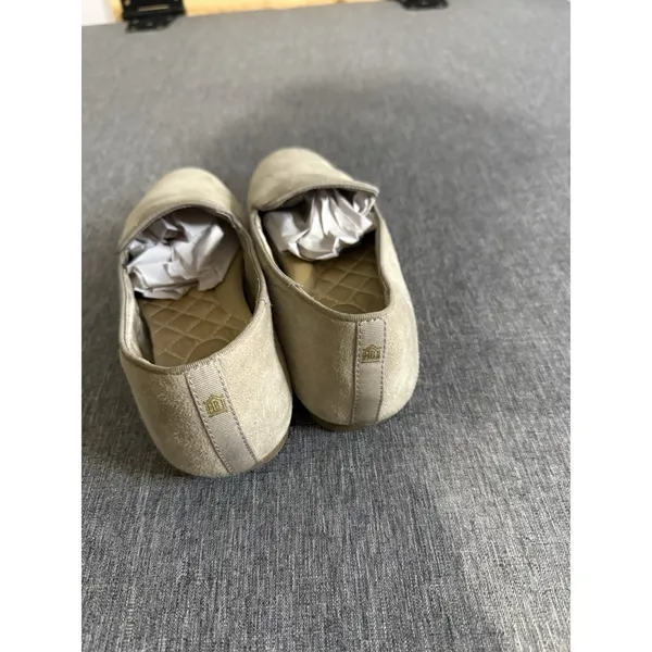 Birdies Womens The Starling Suede Leather Slip-On Shoes Size 7 Latte - Image 4