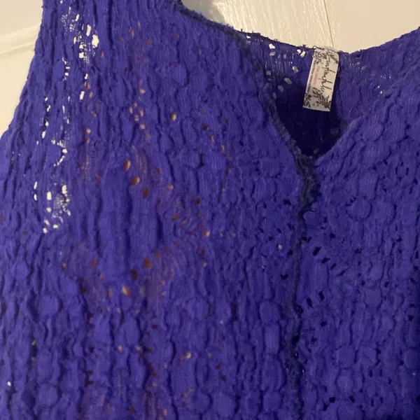 Free People Lacy/Mesh Tank - Image 4