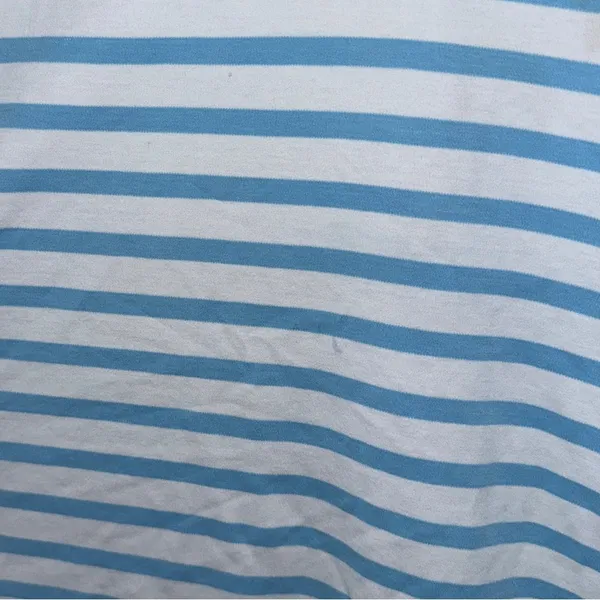 LAKE Pajamas pima cotton tank top striped sky scoop long line sleeveless top - Image 5