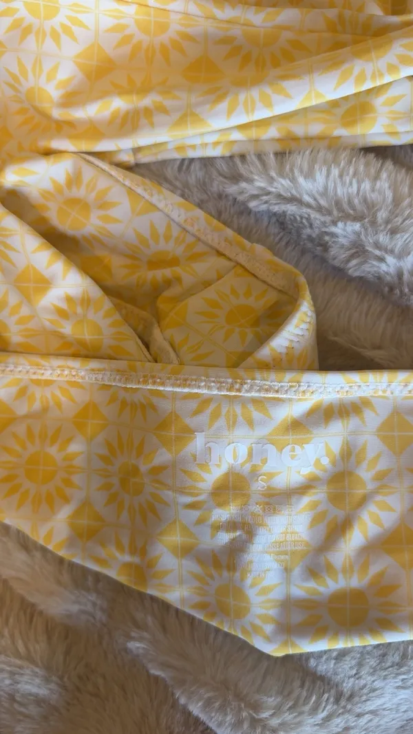 Honey Swim Bikini Set Yellow - Image 3