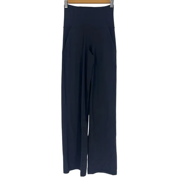 Lululemon Align High-Rise Wide-Leg Pant Black Size 0 Nulu 30 Inseam - Image 3