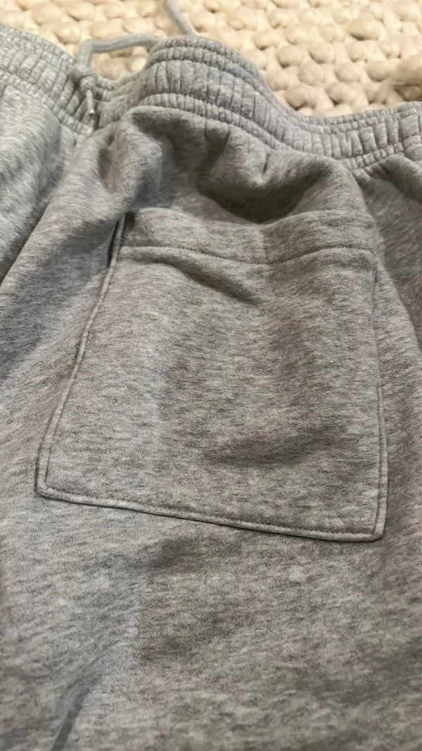 Gray Baggy Sweatpants Size M - Image 2