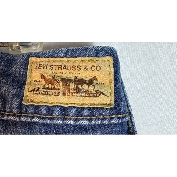 Levis Jeans Women Low Boot Cut‎ 545 Medium wash Blue Jeans 16M - Image 9