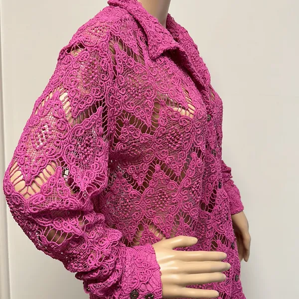 NWT Free People Lace Blouse - Image 7