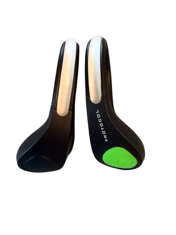 Black Lighted Shoe Clips Night Outdoor Activities - Running, Hiking, Walking - Image 4