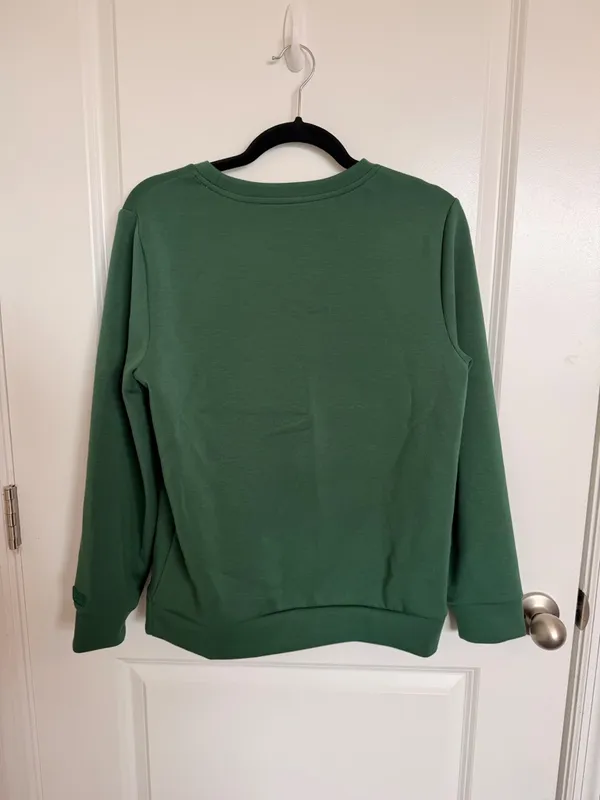 Hunter Embossed Crewneck Sweatshirt Small - Image 3