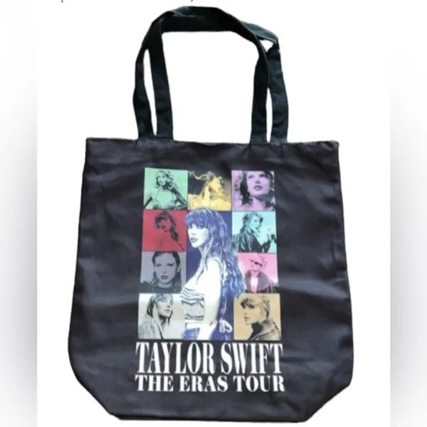 Taylor‎ Swift Black Eras Tour Tote Bag Sold Out - Image 7