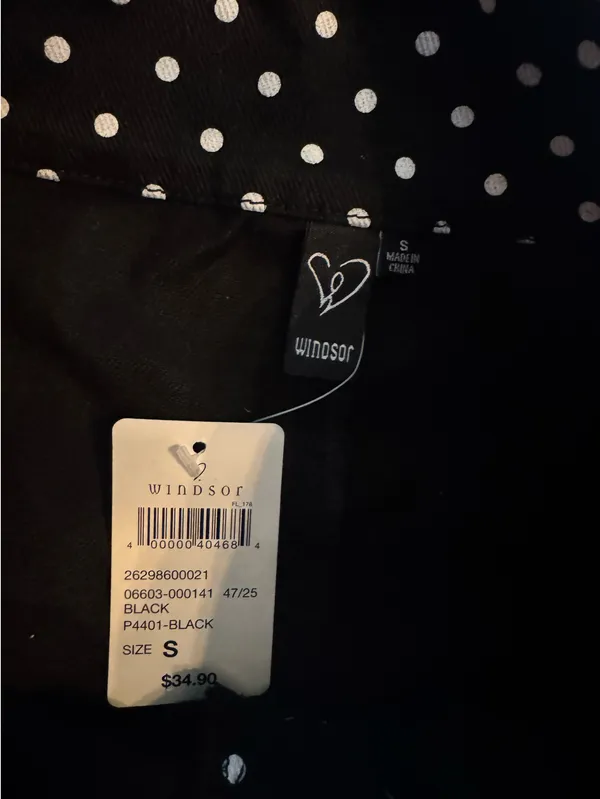 Windsor Polka Dot Mini Shorts - Image 3