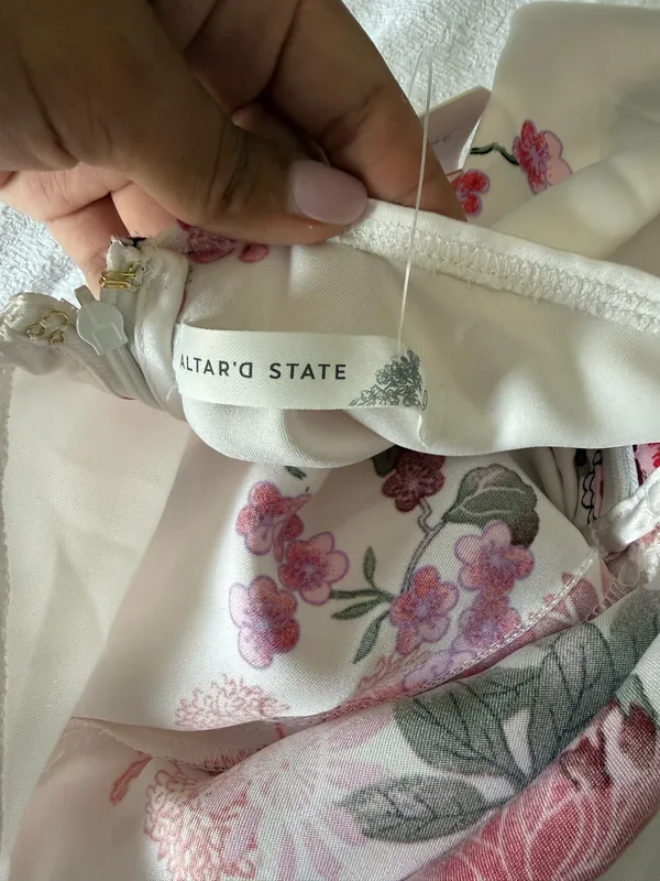 Altar'd State Satin Dress - Image 6