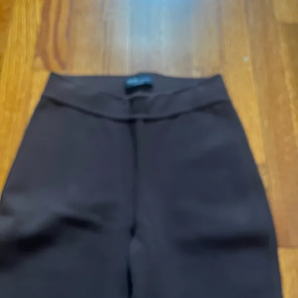 Aritzia Babaton brown high rise split hem pants size small  - Image 4