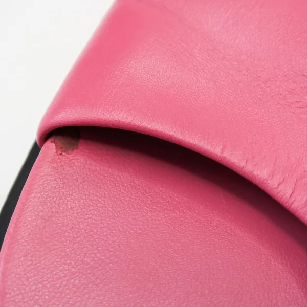 Vintage 90s Bare Traps Rebecca Pink Leather Platform Sandals - Image 10
