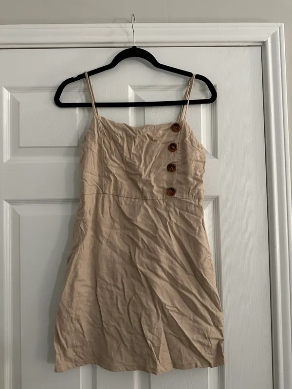Khaki Colored Sundress - Image 2