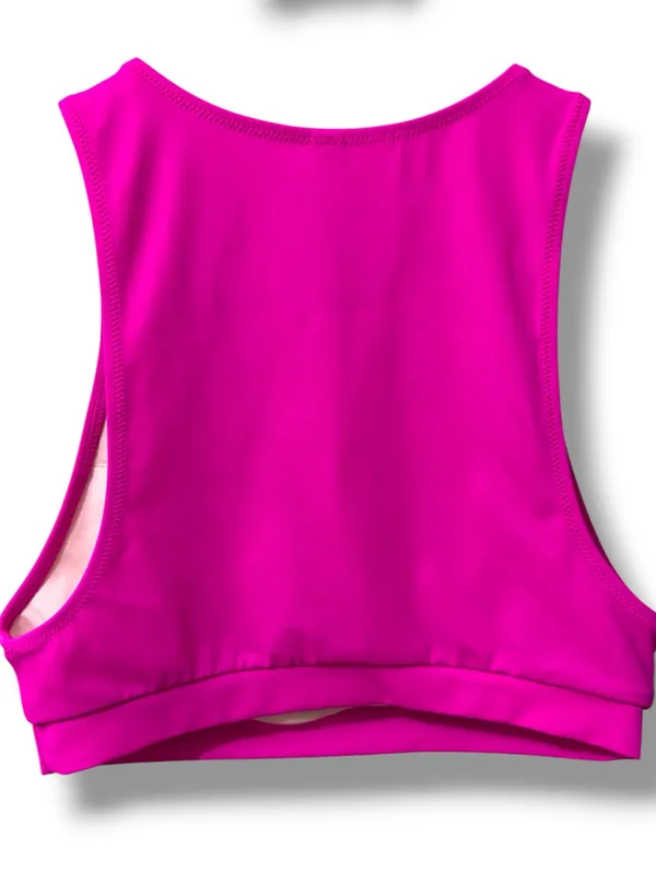 Victoria's Secret Set | NWOT Hot Pink Sports Bra & Geometric Crop Leggings (S) - Image 15