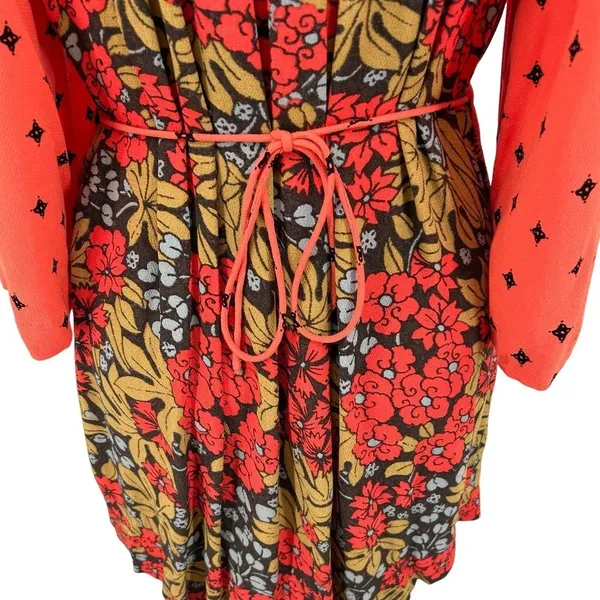 Free‎ People Tallula Dress Cherry Combo Print Size Small - Image 9
