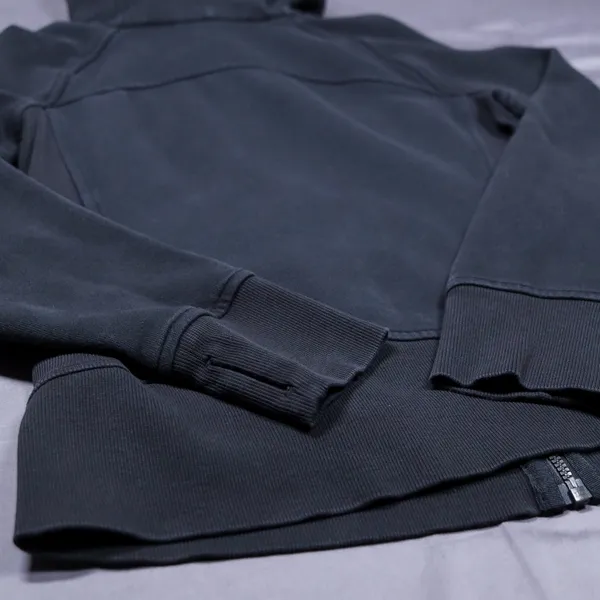 Lululemon Scuba Full Zip Hoodie Womens 8 Black Life Time Pickleball Athletic Top - Image 9