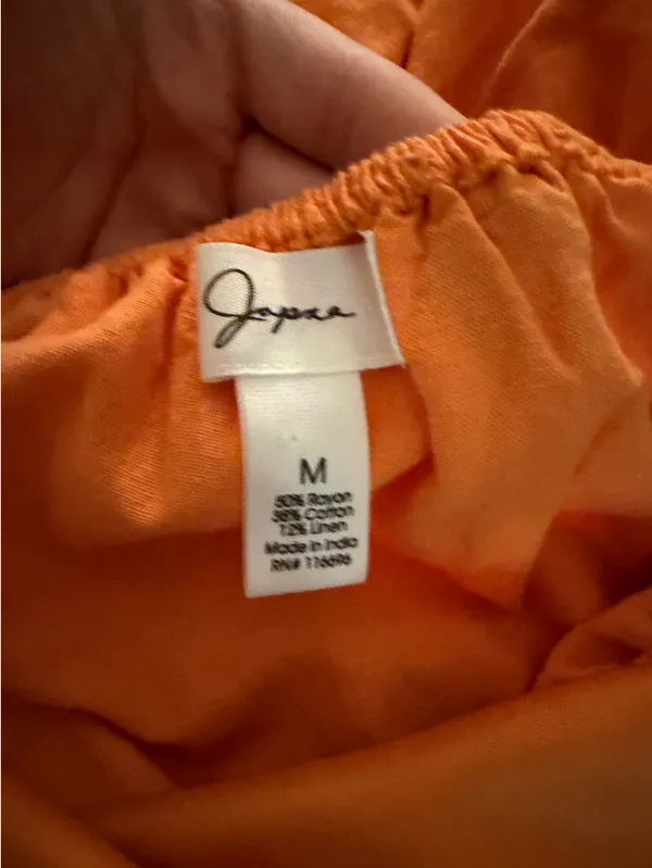 TJ Maxx Dress Midi Orange - Image 2