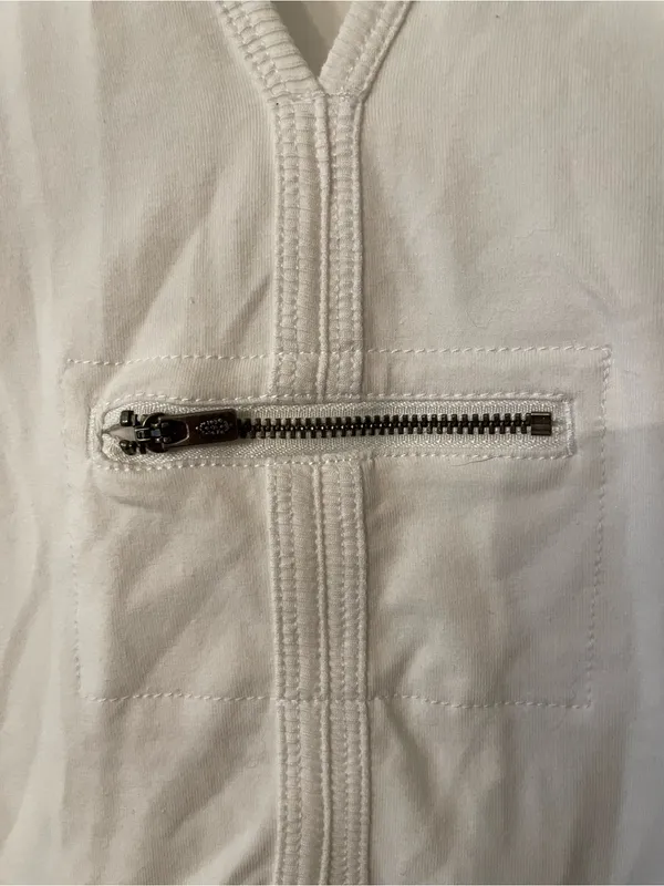 Free People Movement White Hot Shot Bubble Mini Drop-Waist Dress XS - Image 6