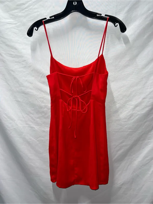 superdown‎ Vibrant Red Strappy Dress - Image 2