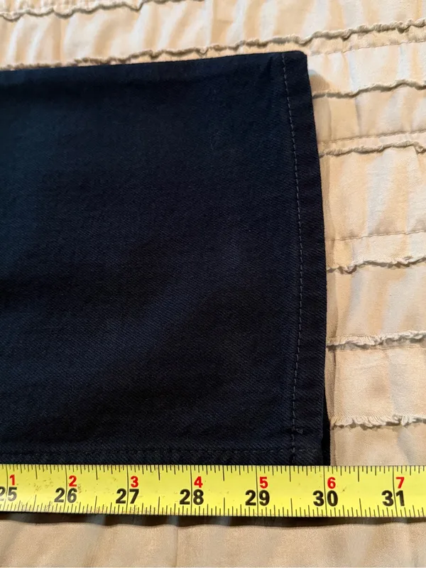 Universal Threads Highest Rise Straight Denim Jeans Black 6 NWT Stretch - Image 11